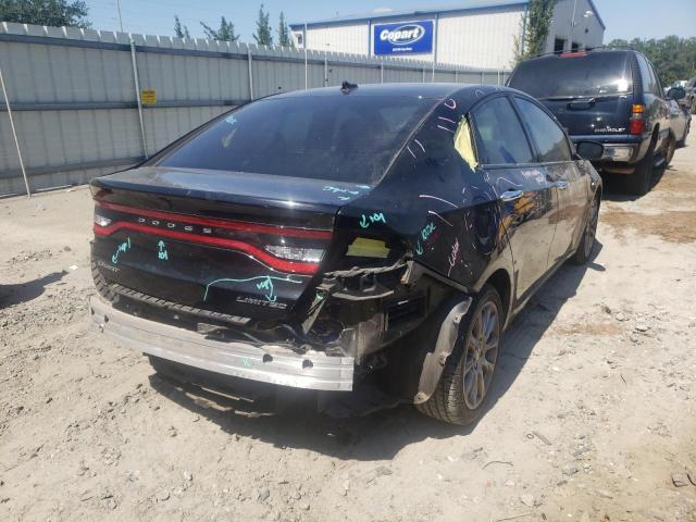 1C3CDFCA2DD231123 - 2013 DODGE DART LIMIT BLACK photo 4