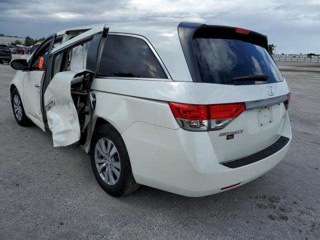 5FNRL5H37HB019393 - 2017 HONDA ODYSSEY SE WHITE photo 3