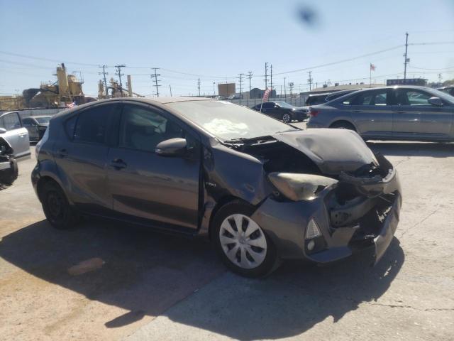 JTDKDTB39D1529548 - 2013 TOYOTA PRIUS C GRAY photo 1