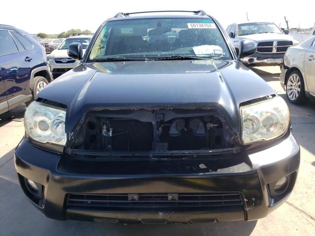 JTEZU17R668064006 - 2006 TOYOTA 4RUNNER LI BLACK photo 9