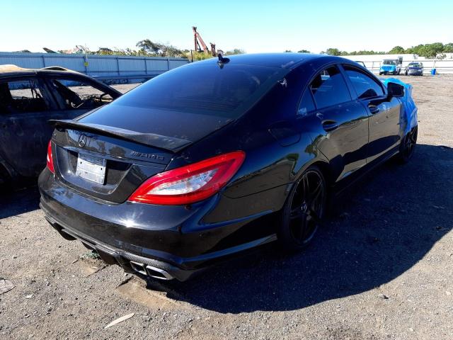 WDDLJ7EB8CA022653 - 2012 MERCEDES-BENZ CLS 63 AMG BLACK photo 4