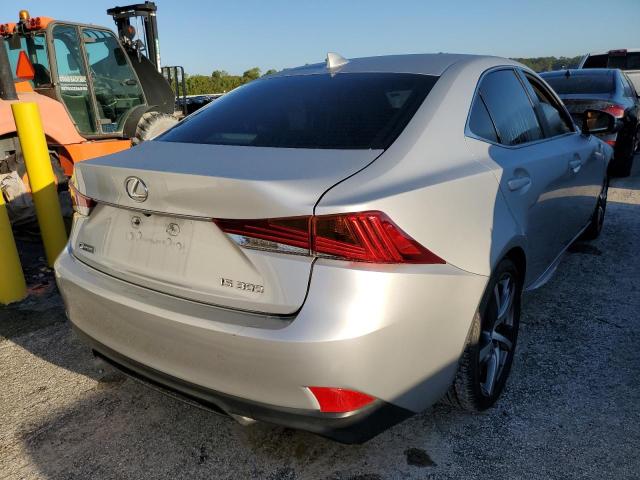 JTHBA1D20J5066302 - 2018 LEXUS IS 300 SILVER photo 4