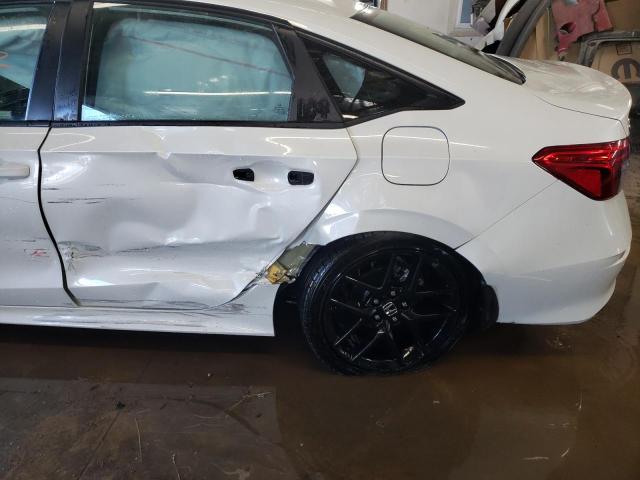 2HGFE2F53NH531823 - 2022 HONDA CIVIC SPOR WHITE photo 9