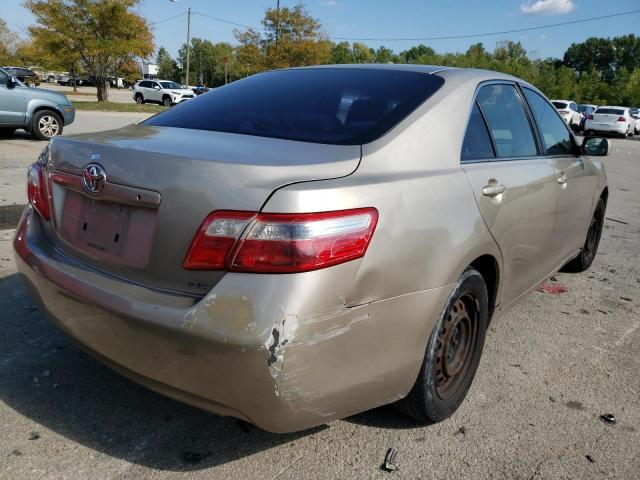 4T1BE46K07U726496 - 2007 TOYOTA CAMRY CE GOLD photo 9