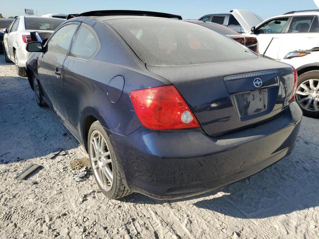 JTKDE177460131672 - 2006 TOYOTA SCION TC ლურჯი ფოტო 3