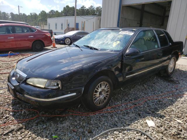 1MELM6248VH610286 - 1997 MERCURY COUGAR XR7 BLACK photo 2