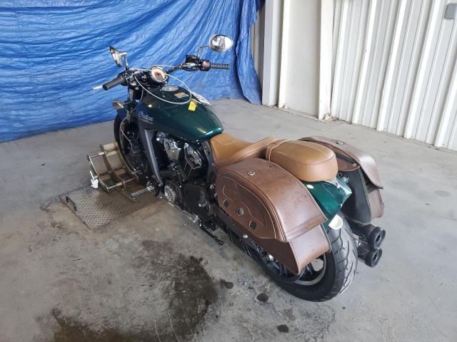 56KMSB005J3133158 - 2018 INDIAN MOTORCYCLE CO. SCOUT GREEN photo 3