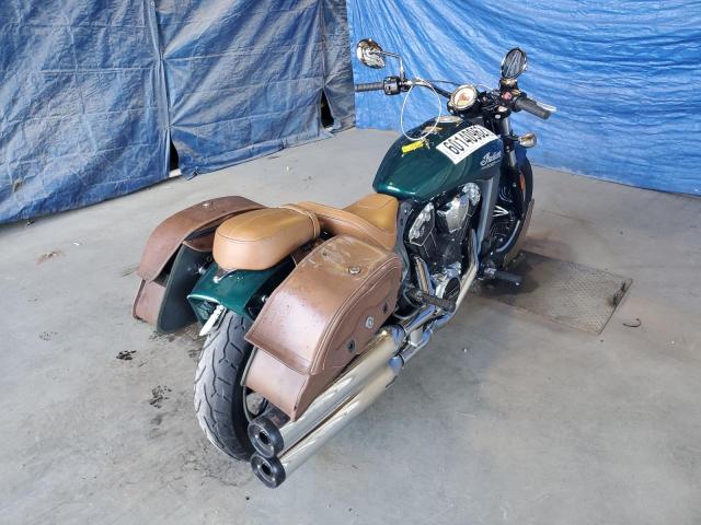 56KMSB005J3133158 - 2018 INDIAN MOTORCYCLE CO. SCOUT GREEN photo 4