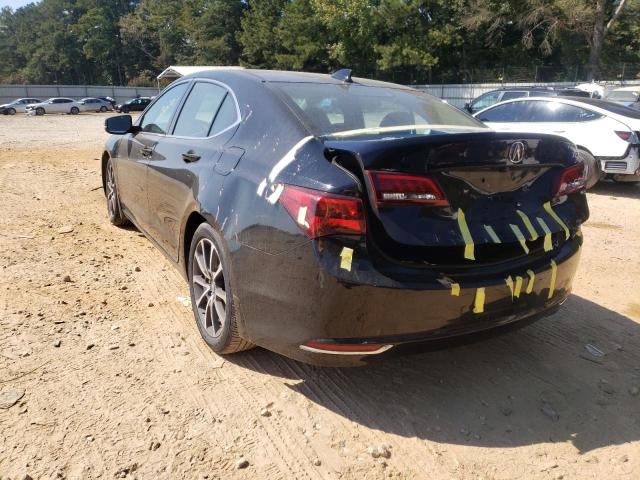 19UUB2F32FA009019 - 2015 ACURA TLX Siyah fotoğraf 3