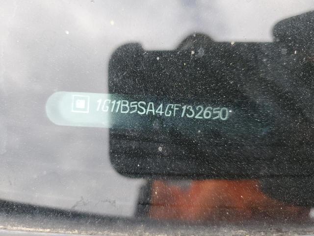 1G11B5SA4GF132650 - 2016 CHEVROLET MALIBU LIM 金色 照片 10