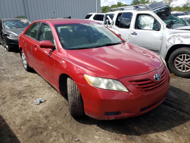 4T1BE46K98U214737 - 2008 TOYOTA CAMRY CE RED photo 1