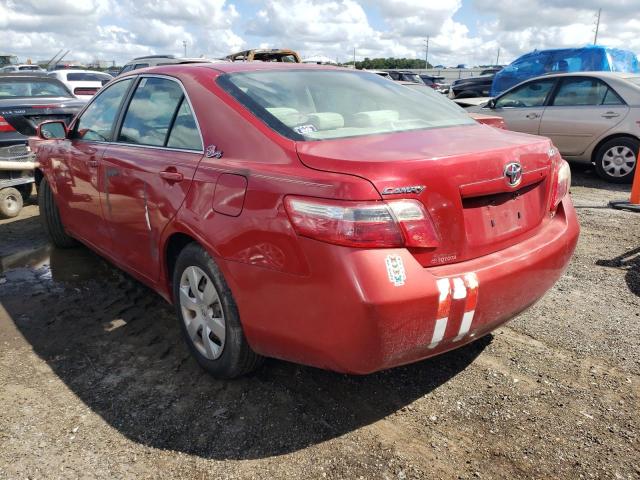 4T1BE46K98U214737 - 2008 TOYOTA CAMRY CE RED photo 3