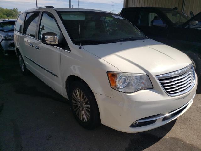 2C4RC1GGXDR607235 - 2013 CHRYSLER TOWN & COU WHITE photo 1