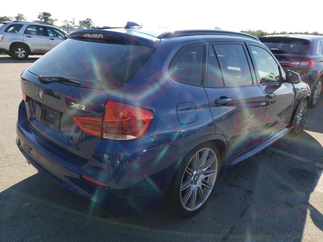 WBAVL1C55DVR84911 - 2013 BMW X1 XDRIVE2 BLUE photo 4