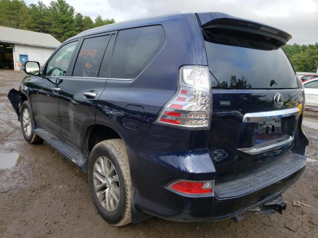 JTJBM7BXXL5249300 - 2020 LEXUS GX 460 BLUE photo 3