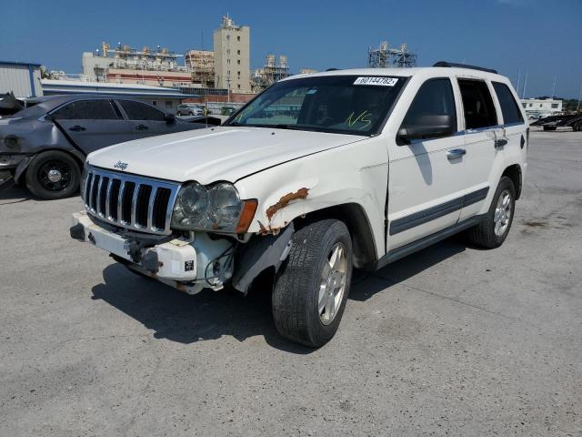 1J4GS48K05C600409 - 2005 JEEP GRAND CHER WHITE photo 2