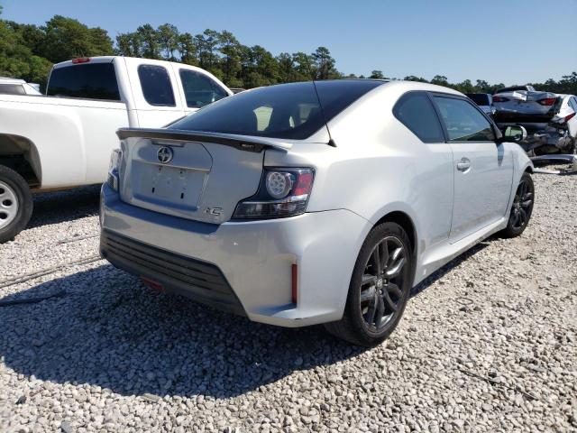 JTKJF5C75E3068284 - 2014 TOYOTA SCION TC 银色 照片 4