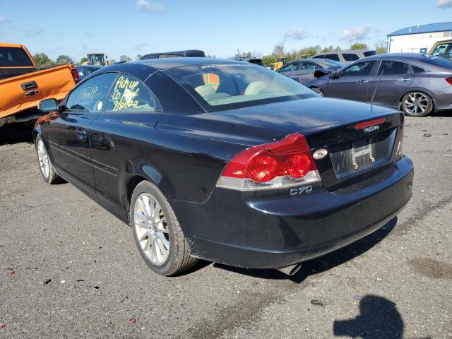 YV1MC67298J054982 - 2008 VOLVO C70 T5 BLACK photo 3