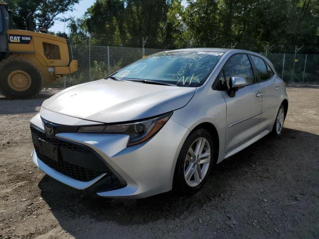 JTNK4RBE3K3070132 - 2019 TOYOTA COROLLA SE SILVER photo 2