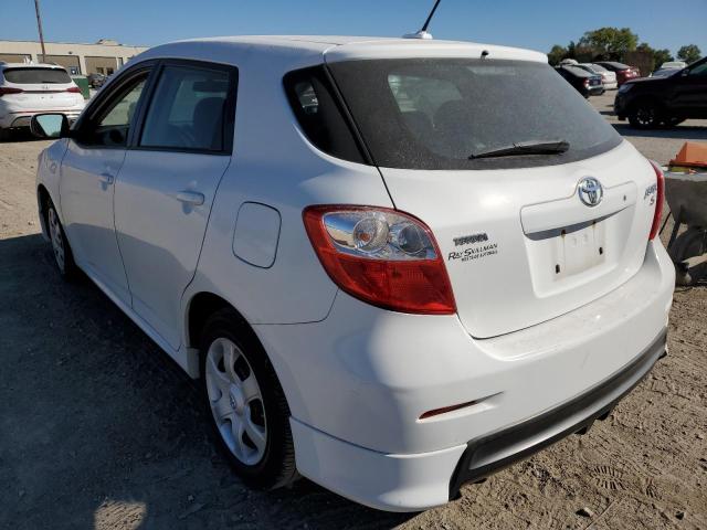 2T1KE40E09C024606 - 2009 TOYOTA COROLLA MA WHITE photo 3