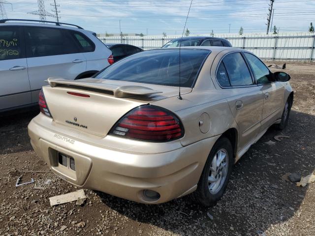 1G2NF52E93C333394 - 2003 PONTIAC GRAND AM S GOLD photo 4