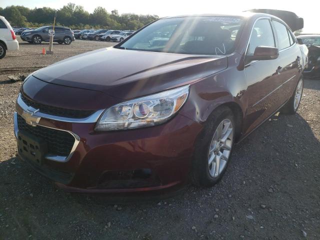 1G11C5SL2FF121305 - 2015 CHEVROLET MALIBU 1LT მუქწითელი ფოტო 2