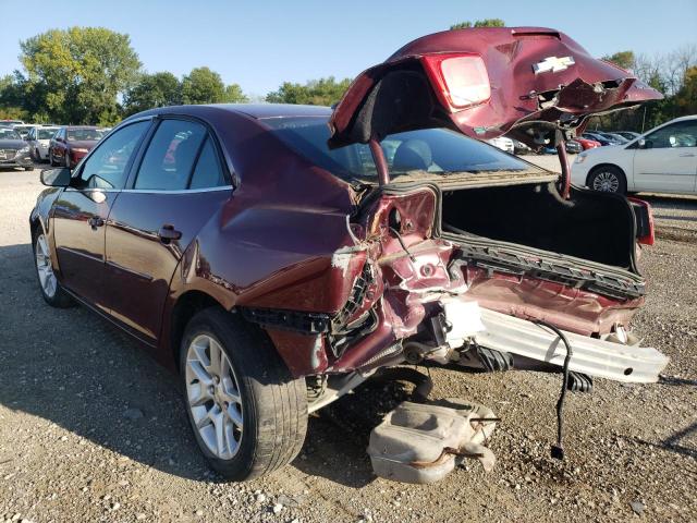 1G11C5SL2FF121305 - 2015 CHEVROLET MALIBU 1LT MAROON photo 3