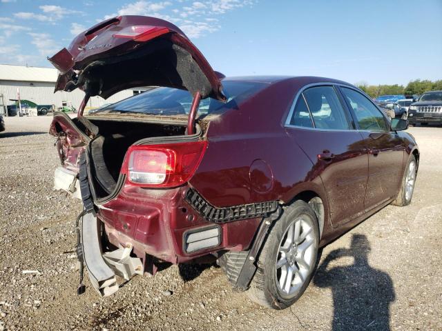 1G11C5SL2FF121305 - 2015 CHEVROLET MALIBU 1LT MAROON photo 4