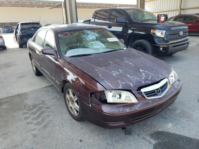 1YVGF22D115249091 - 2001 MAZDA 626 ES BROWN photo 1