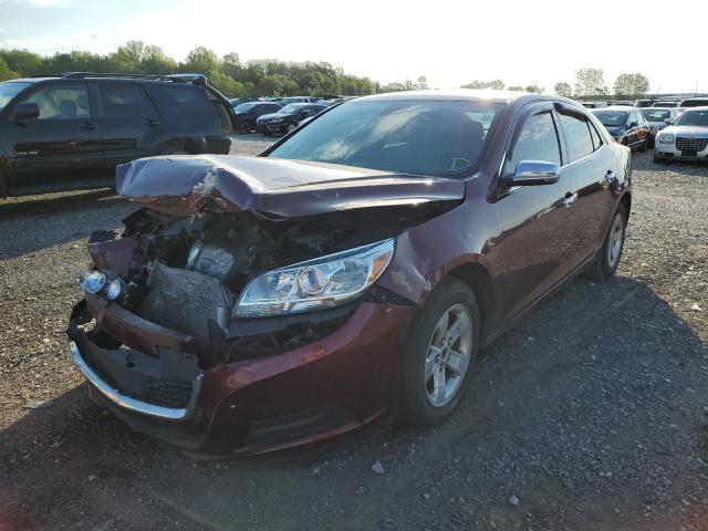 1G11C5SA9GF151742 - 2016 CHEVROLET MALIBU LIM 勃艮第红 照片 2