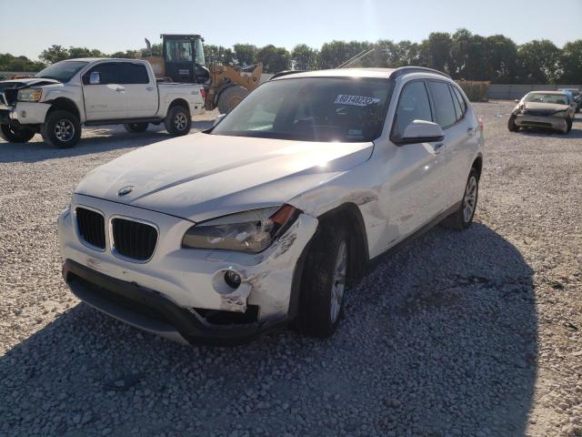 WBAVL1C55EVY12752 - 2014 BMW X1 XDRIVE2 WHITE photo 2