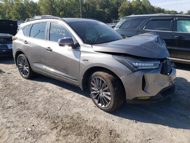 5J8TC2H80NL000260 - 2022 ACURA RDX A-SPEC GRAY photo 1