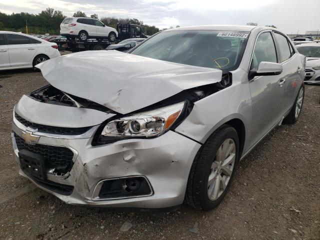 1G11H5SL7EF261155 - 2014 CHEVROLET MALIBU LTZ ვერცხლისფერი ფოტო 2