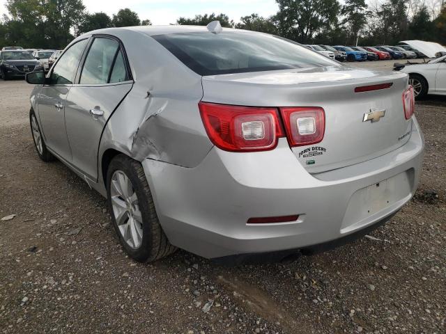 1G11H5SL7EF261155 - 2014 CHEVROLET MALIBU LTZ ვერცხლისფერი ფოტო 3