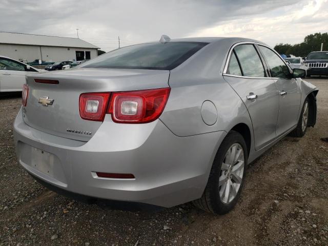 1G11H5SL7EF261155 - 2014 CHEVROLET MALIBU LTZ ვერცხლისფერი ფოტო 4