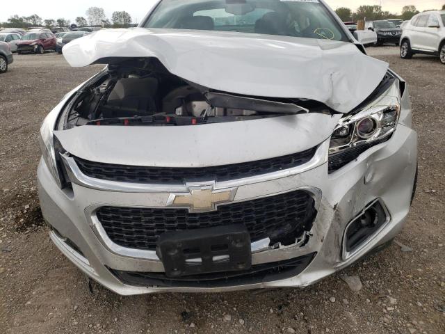 1G11H5SL7EF261155 - 2014 CHEVROLET MALIBU LTZ ვერცხლისფერი ფოტო 9