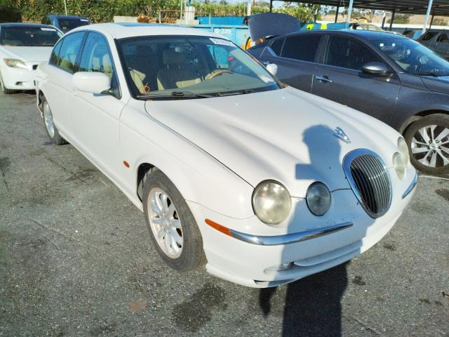 SAJDA01P41GL93859 - 2001 JAGUAR S-TYPE WHITE photo 1