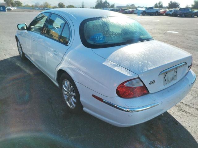 SAJDA01P41GL93859 - 2001 JAGUAR S-TYPE WHITE photo 3