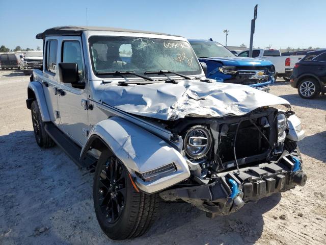1C4JJXP65NW128971 - 2022 JEEP WRANGLER U SILVER photo 1