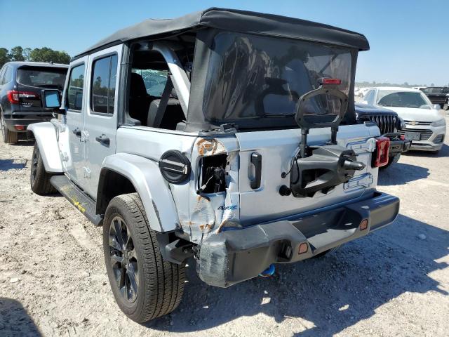 1C4JJXP65NW128971 - 2022 JEEP WRANGLER U SILVER photo 3