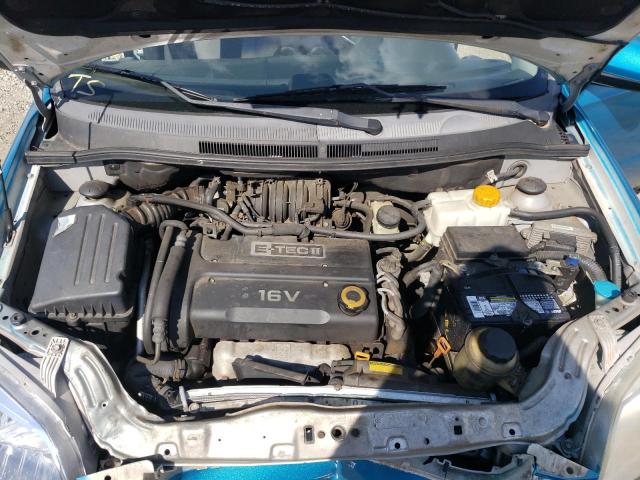 KL1TD56698B063731 - 2008 CHEVROLET AVEO BASE TURQUOISE photo 7