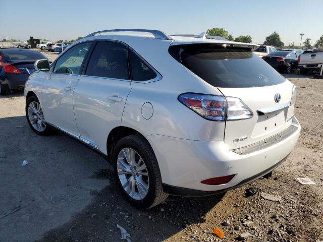 JTJBC1BAXB2418811 - 2011 LEXUS RX 450 WHITE photo 3