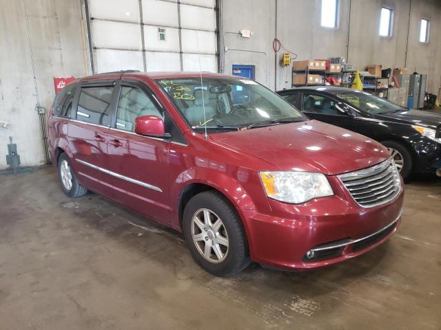 2A4RR5DG7BR687269 - 2011 CHRYSLER TOWN & COU RED photo 1