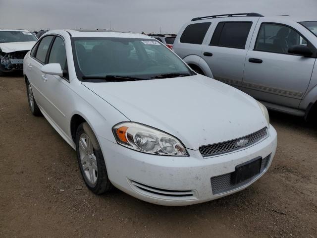 2G1WB5E30E1132717 - 2014 CHEVROLET IMPALA LIM WHITE photo 1