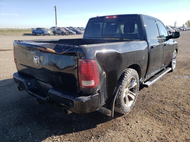 1C6RR7MT0DS645663 - 2013 RAM 1500 SPORT BLACK photo 4