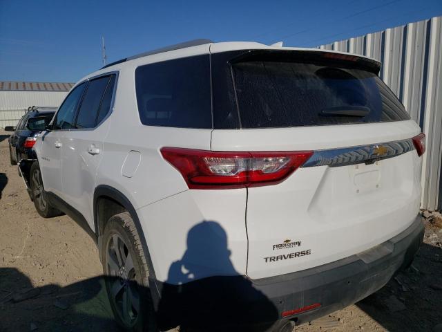 1GNERHKW7JJ123082 - 2018 CHEVROLET TRAVERSE L WHITE photo 3