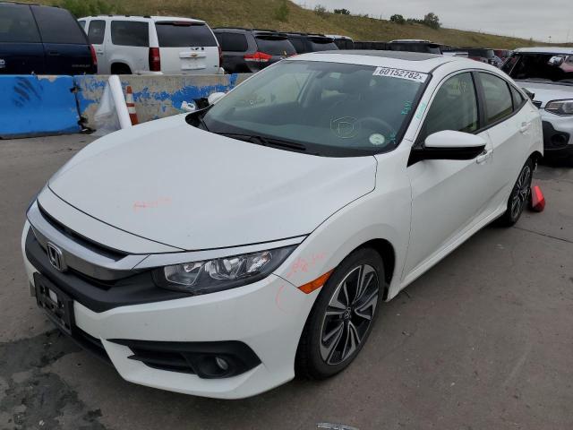 JHMFC1F72JX021239 - 2018 HONDA CIVIC EXL 白色 照片 2