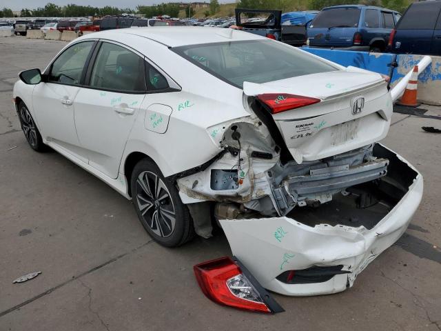 JHMFC1F72JX021239 - 2018 HONDA CIVIC EXL 白色 照片 3