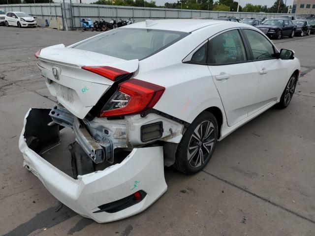 JHMFC1F72JX021239 - 2018 HONDA CIVIC EXL 白色 照片 4