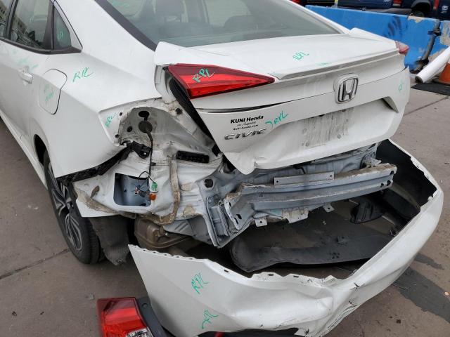 JHMFC1F72JX021239 - 2018 HONDA CIVIC EXL 白色 照片 9